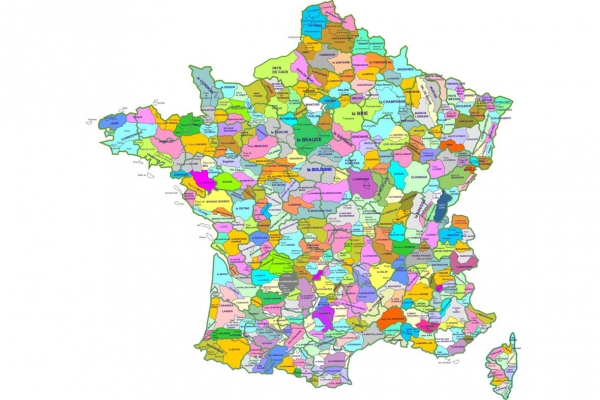 La carte de France des animatrices et des groupes