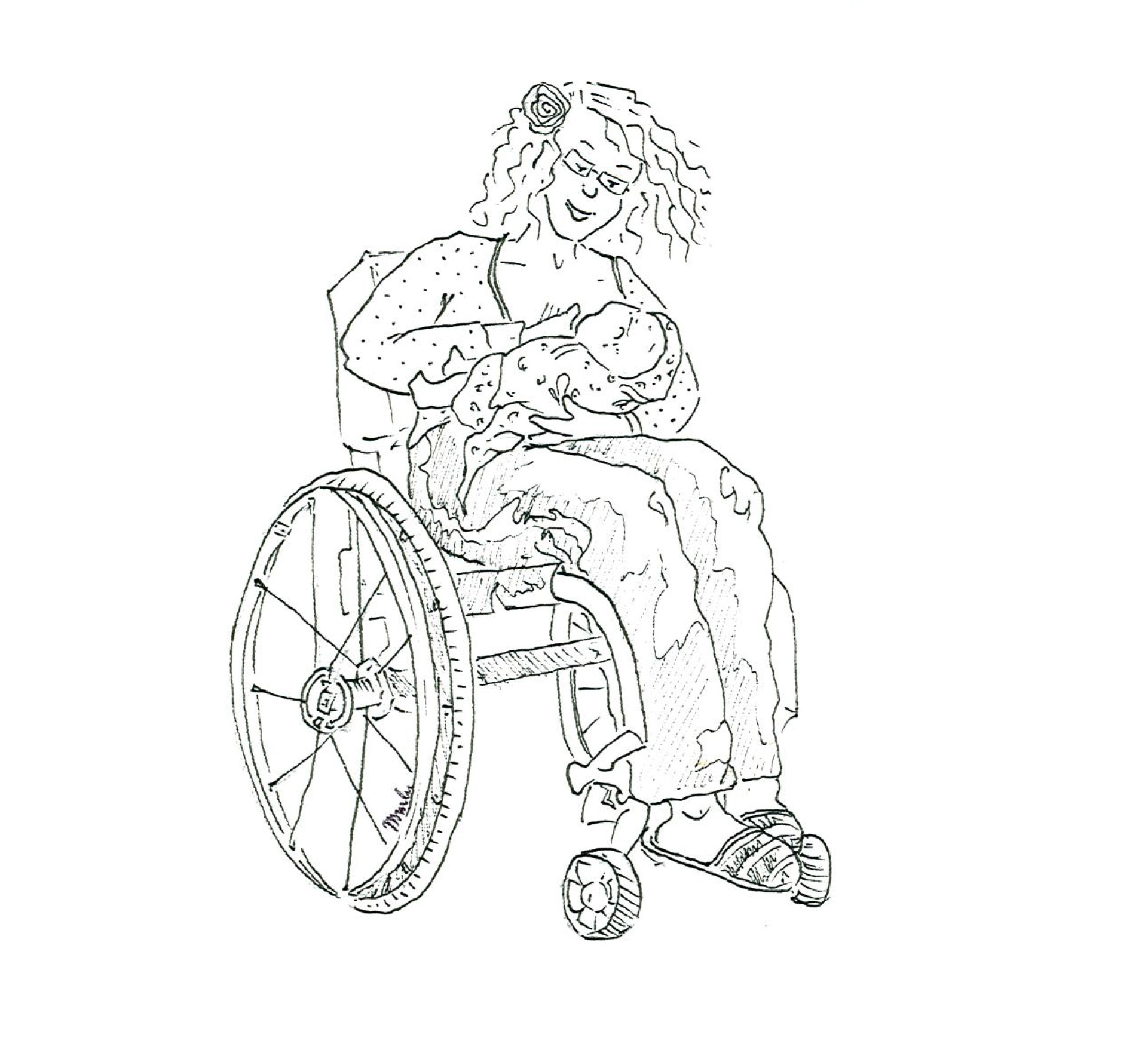 Dessin allaitement et handicap