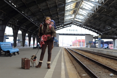 Porter b&eacute;b&eacute; en &eacute;charpe