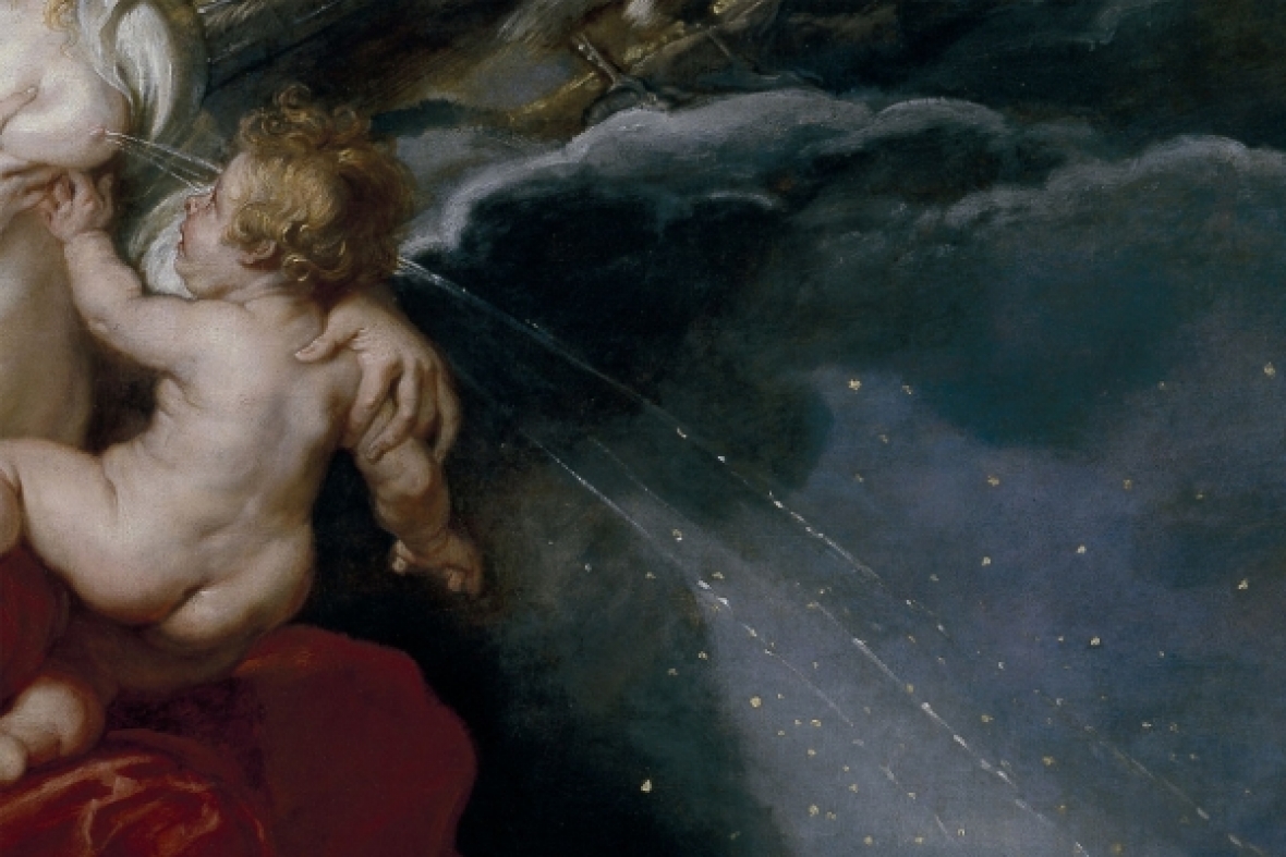 Rubens, Naissance de la Voie lactée, détail